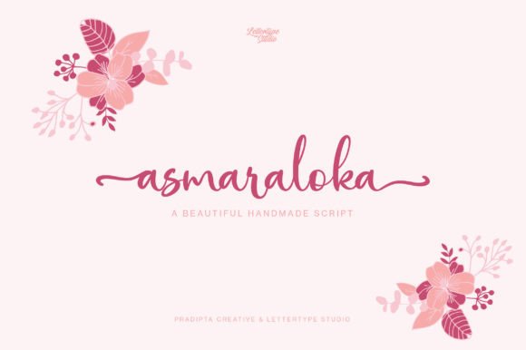 Asmaraloka: The Feminine Script Font That Elevates Handmade Projects