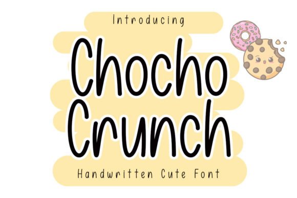 Bringing Handmade Charm to Your Products with the Chocho Crunch Font