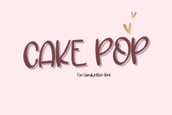 Cake Pop: The Elegant Font That Makes Every Story Feel Special