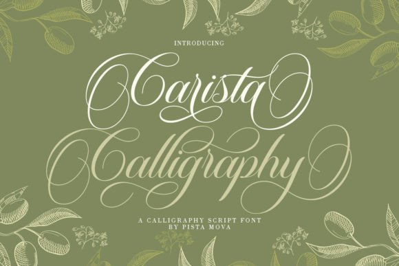 Choosing Carista Calligraphy for a Modern Web Layout