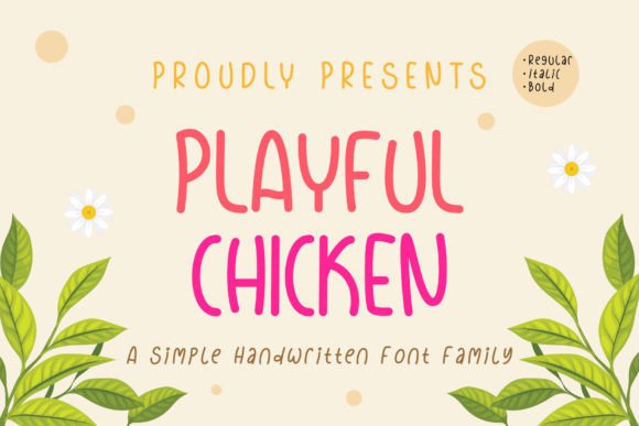 Choosing Playful Chicken: A Font That Brings Personality to Your Brand