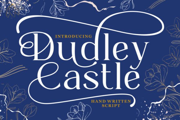 Dudley Castle: A Premium Handwritten Script Font for Digital Branding