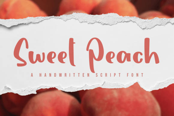 Exploring Sweet Peach: A Farmhouse Script Font for Creative Branding