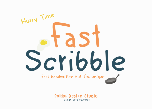 Fast Scribble: A Review of This Authentically Busy Script Font