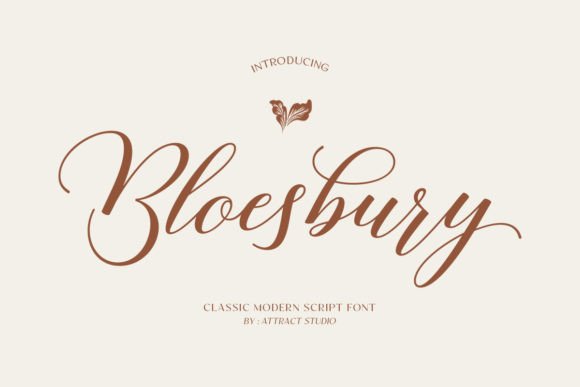 Finding a Font with Soul: Using Bloesbury for Brand Identity