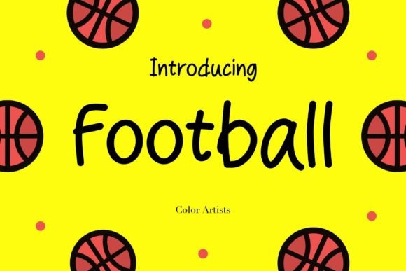 Football: The Energetic Typeface for Winning Designs