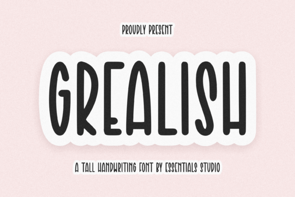 Grealish: The Font That Brings Character to Your Creations
