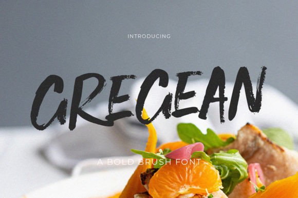 Gregean Brush: A Font for Editorial Texture and Relaxed Appeal
