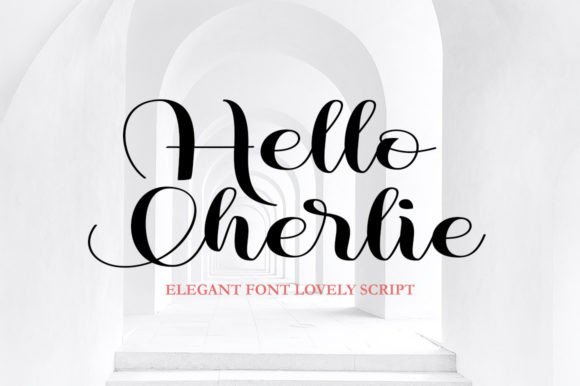 Hello Cherlie: A Modern Script Font for Campaign Design