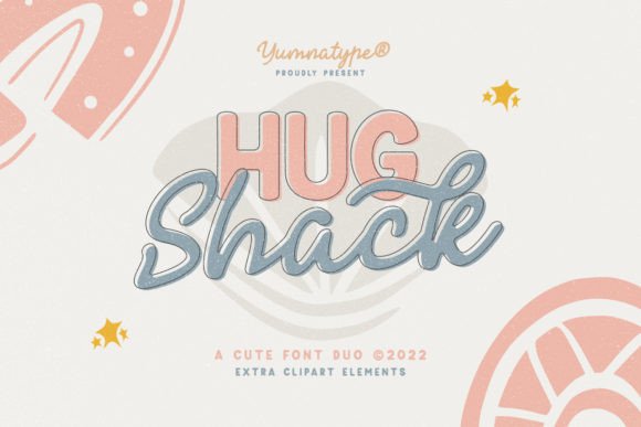 Hug Shack: A Harmonious Font Duo for Editorial Joy