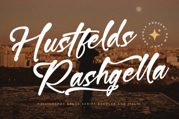 Hustfelds Rashgella: A Craft-Friendly Script Font for Beautiful Products