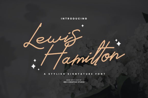 Reviewing Lewis Hamilton: A Signature Script Font for Elegant Digital Design