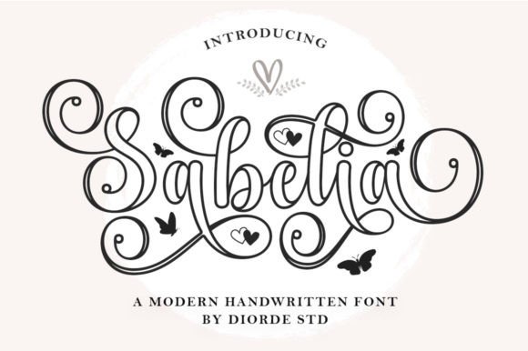 Sabelia Outline: A Signature Font for Your Signature Business