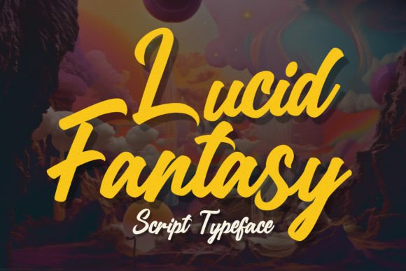 The Lucid Fantasy Script Font: Crafting Elegance for Your Brand