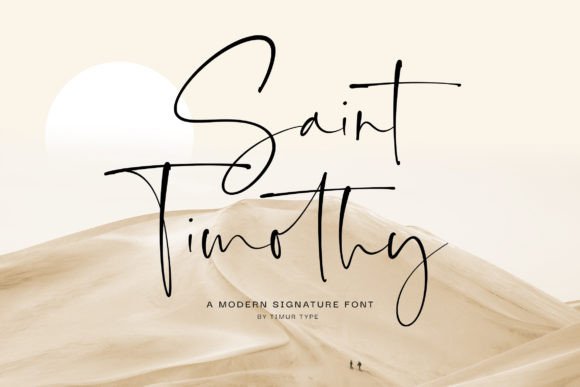 The Saint Timothy Font: Balancing Charm and Elegance for Campaigns