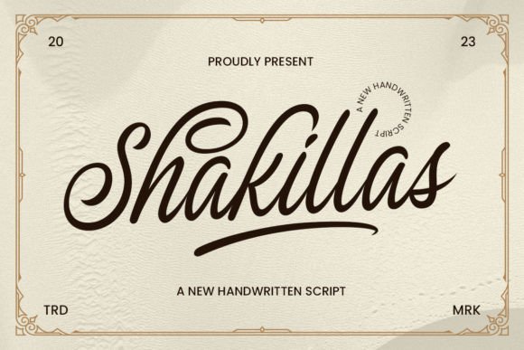 The Shakillas: A Font Designed for Friendly, Professional Branding