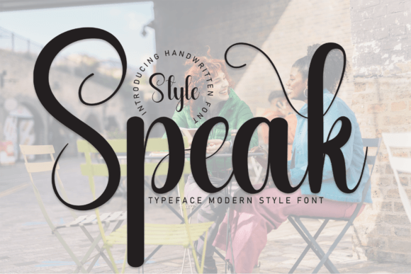 The Speak Font: A Maker's Secret for Friendly Design